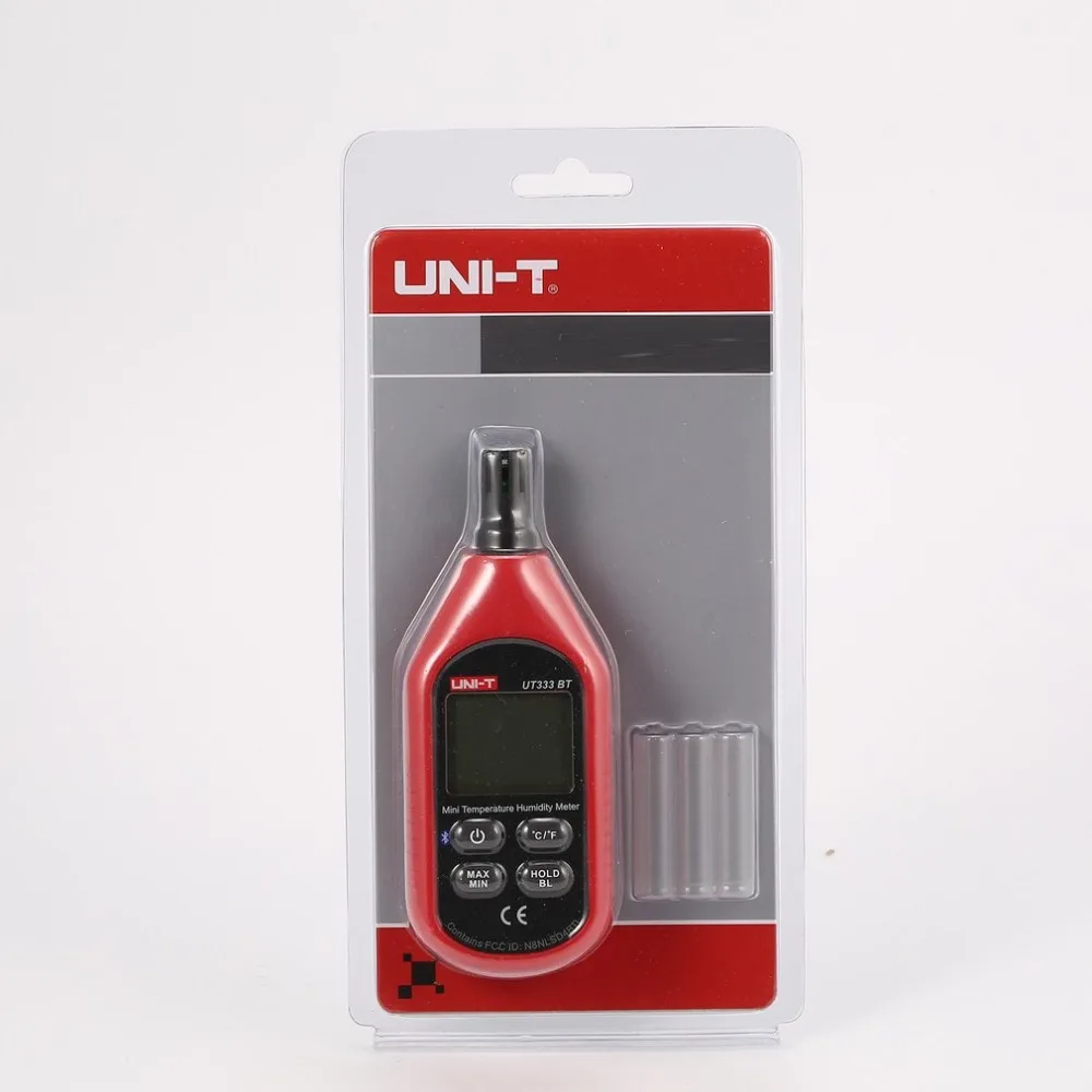 UNI-T UT333BT Bluetooth термометр-гигрометр Цифровой ЖК-дисплей Air Температура измеритель