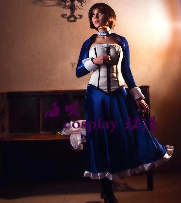 Костюм для косплея BioShock платье Elizabeth женский костюм по индивидуальному
