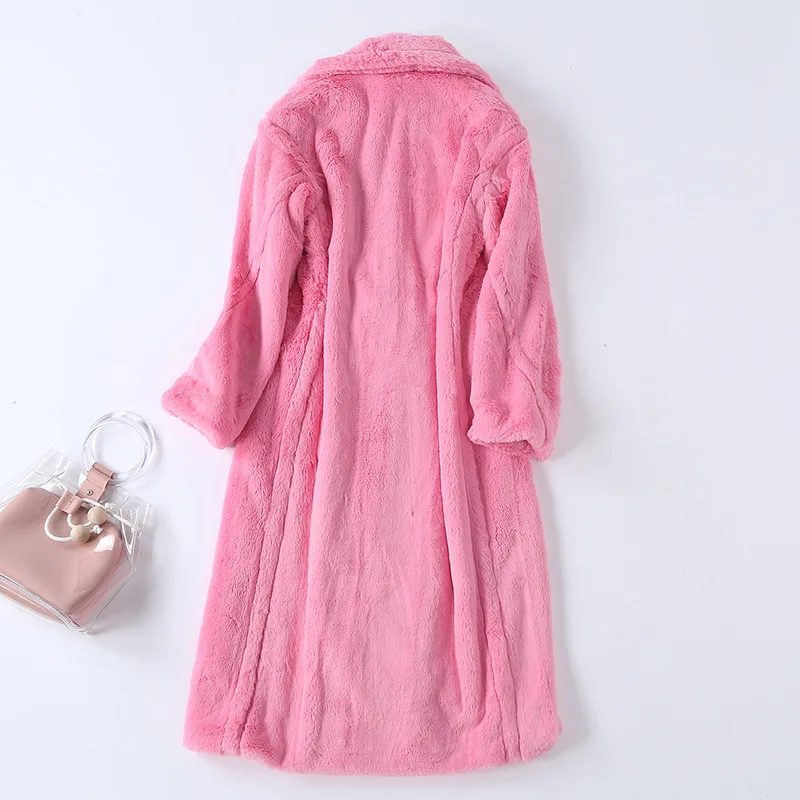 Womens Fashion Wool Blend Warm Winter Coat Streetwear Long Female 2018 Autumn Outerwear Plus Sizes Casual Outwear VN01 | Женская одежда