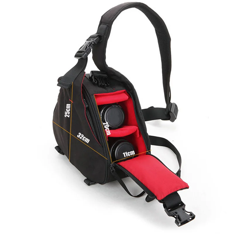 Водонепроницаемый Рюкзак плеча DSLR Камера сумка для Canon EOS R M50 M100 5D Mark IV 6D II 5DS SX60 SX540