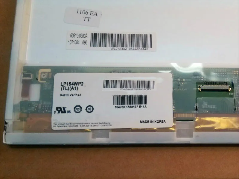 LP154WP2 TLA1 ЖК экран для Macbook pro A1226 A1260|macbook lcd|macbook lcda1260 lcd |