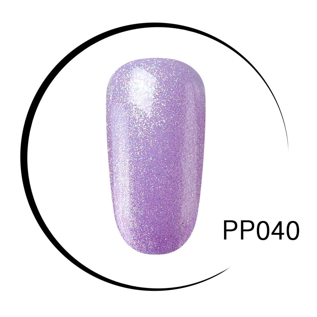 PP040 Elite99 10 мл УФ-гель для ногтей фиолетовый лак для ногтей Полупостоянный Гель-лак для ногтей - Цвет: PP040