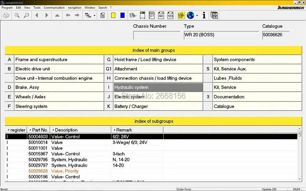 Jungheinrich JETI ForkLift (ET) v4.33 Update 330 [01.2017] +expire patch license to 2999 year it is really never expired |