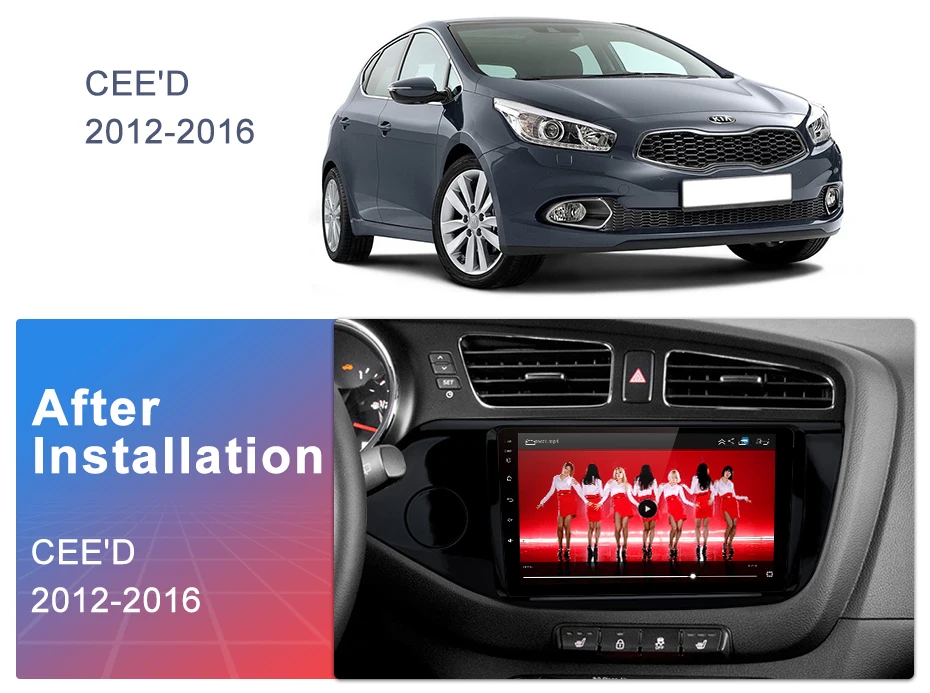Junsun 2G+ 32G Android 9,0 для KIA Cee 'd CEED JD 2012 2013- Авто 2 din Радио стерео плеер Bluetooth gps навигация
