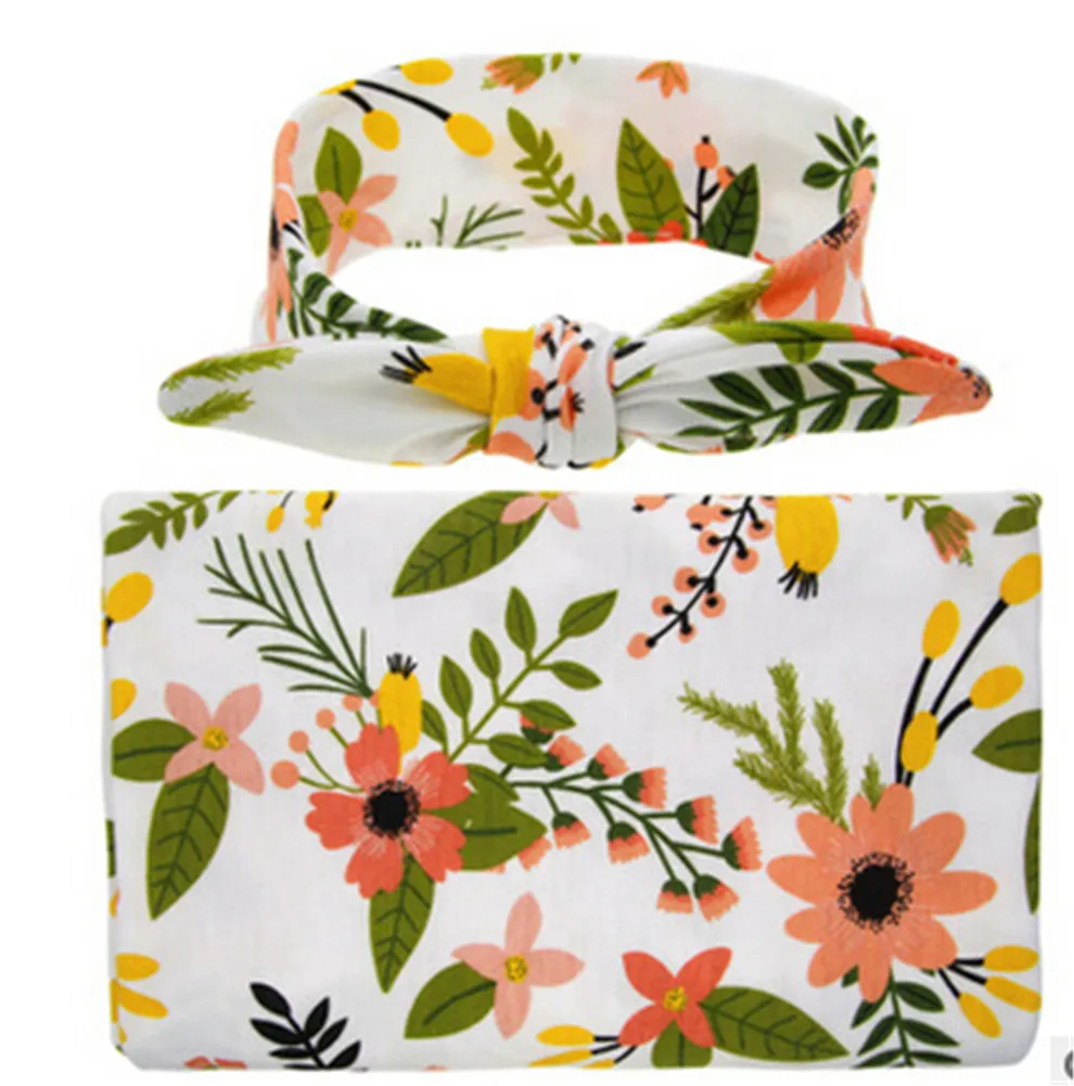 2018 новый бренд пеленки с цветами для новорожденных спальный мешок одеяло пончик