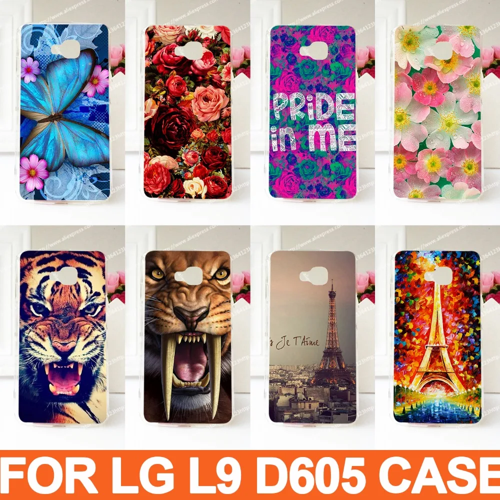 Бесплатная доставка жесткий чехол из поликарбоната для LG Optimus L9 2 D605/чехол II D605