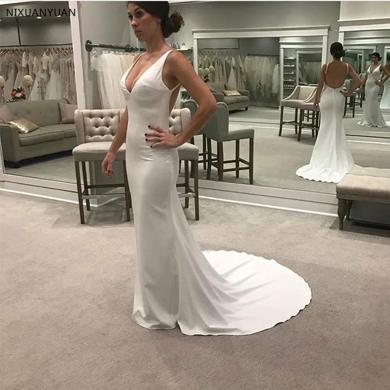Vestido De Noiva 2021 Новый белого цвета и слоновой кости Свадебные платья Русалочки