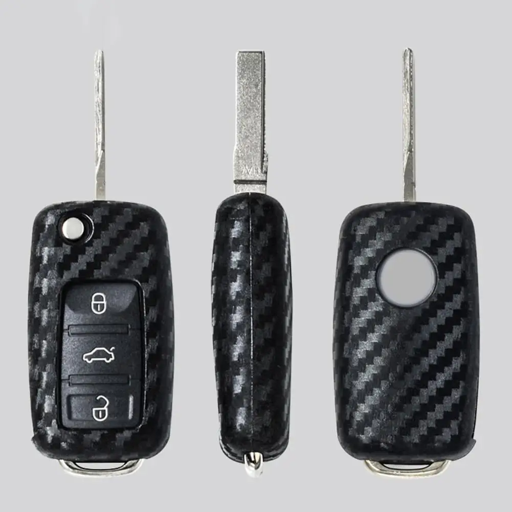 Автомобильный Стайлинг Брелок чехол для ключей Volkswagen Polo Tiguan VW Passat Skoda MK5 T5 Beetle