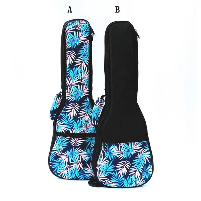 

ZONAEL 21 23 26 дюймов Высокое качество Гавайская сумка Гавайская гитара Gig чехол сумка Оксфорд рюкзак Регулируемый плечевой ремень с передним ка...
