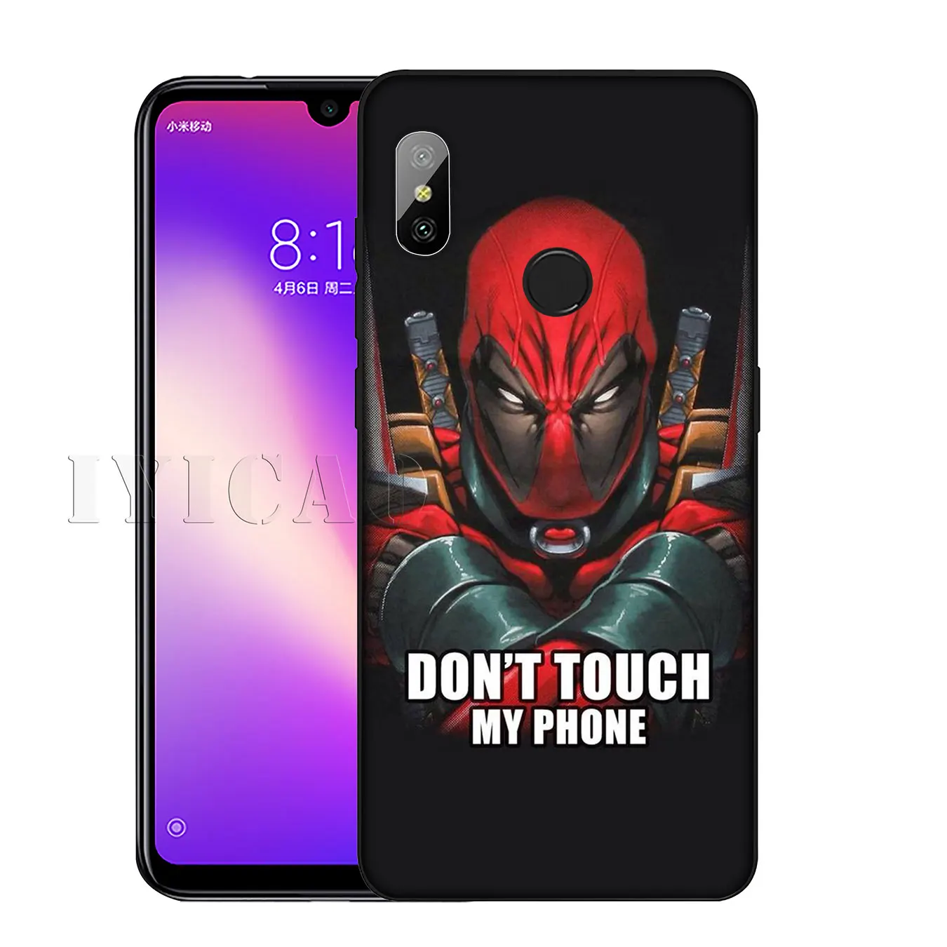 IYICAO Deadpool Movie Marvel Soft Silicone Phone Case for Xiaomi Redmi K30 K20 8A 7A 6A 5A S2 GO Note 8 8T 7 5 6 Pro Cover |