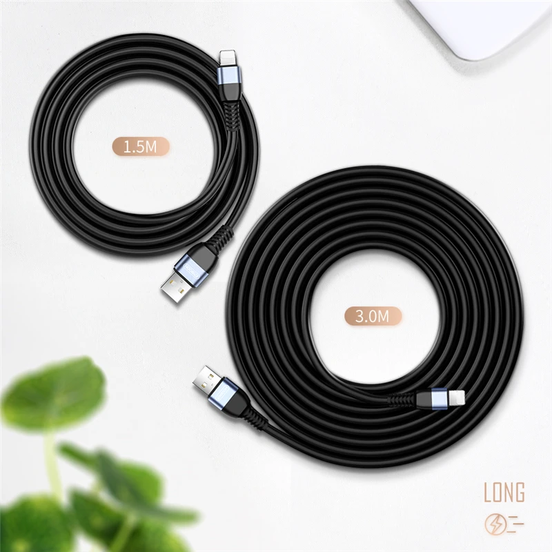 JOYROOM 3m ультра длинное прочное быстрое зарядное устройство USB кабель