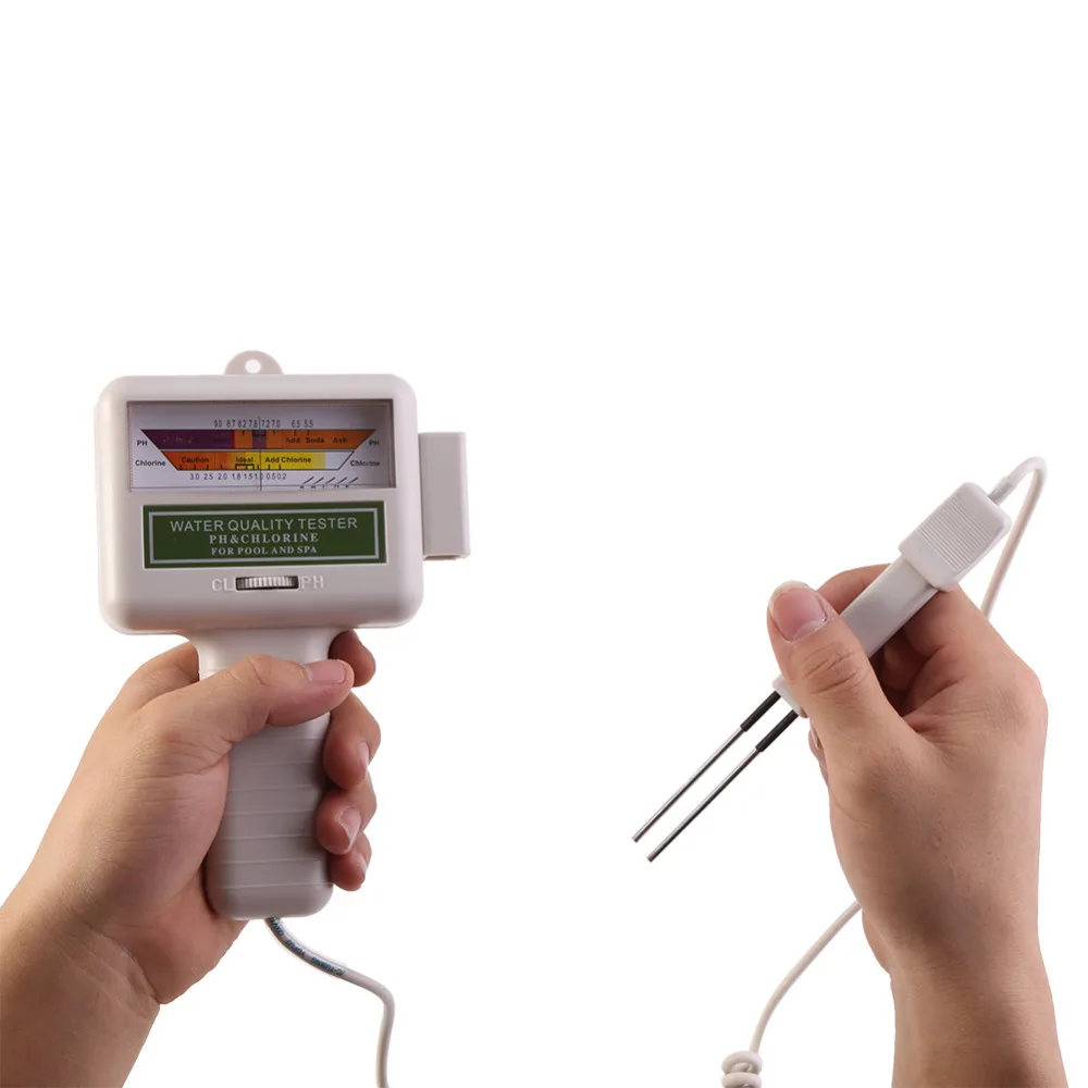 PC101 PH Meter Portable Measure Water Quality CL2 Chlorine Tester Level for Swimming Pool Spa Aquarium | Инструменты
