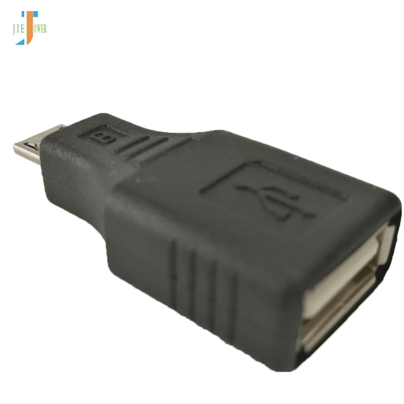 

300 шт./лот микро USB к USB OTG Хост-адаптер для сотового телефона планшета подключенный флеш-диск мышь черный