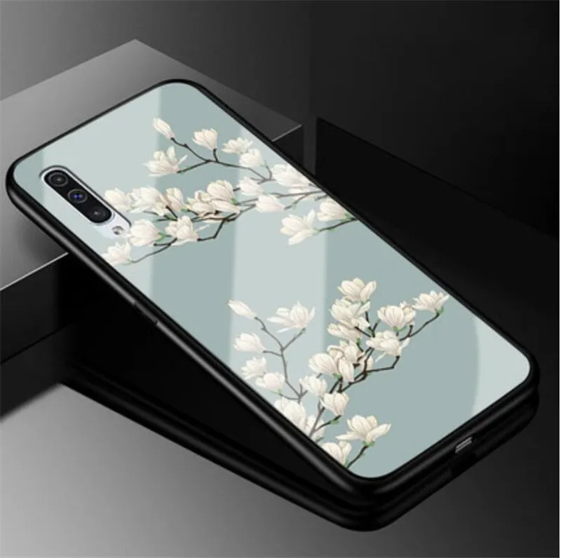 as photo 22 6," Funda для samsung Galaxy A50 чехол стекло твердая задняя крышка чехол для телефона для samsung Galaxy A50 чехол TPU рамка A 50 Coque - Цвет: as photo 22