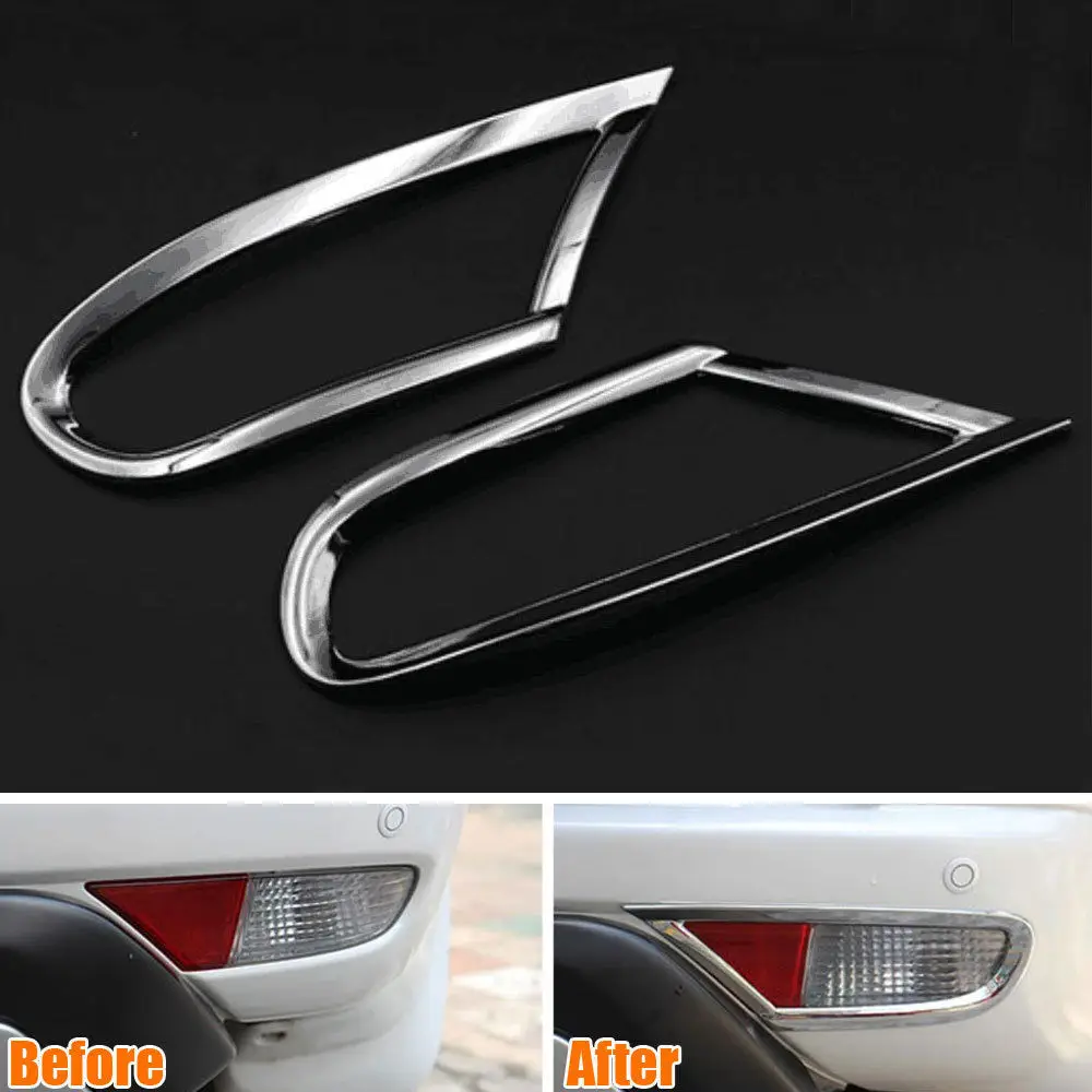 2 шт. декоративная рамка для противотуманных фар на задний бампер|montero sport fog