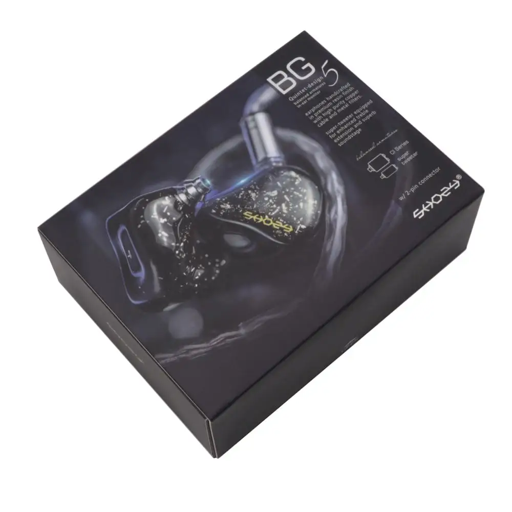 SHOZY NEO BG 5BA HiFi наушники-вкладыши Audiophile IEMs с 0,78 мм 2-контактный съемный кабель