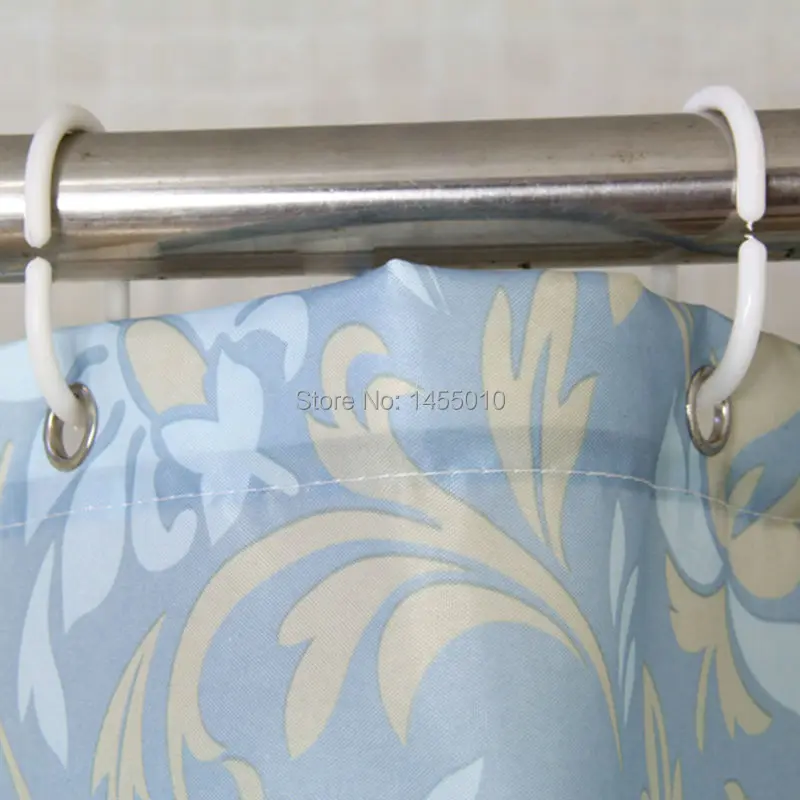 Happy Tree Fabric Polyester Rome Pattern Baroque Waterproof Shower Curtain Thicken Bathroom Classical Bath Curtain. | Дом и сад