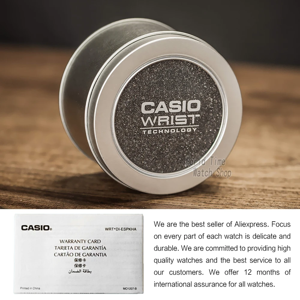 часы женские Casio лучший бренд класса люкс Водонепроницаемый Кварцевые подарки