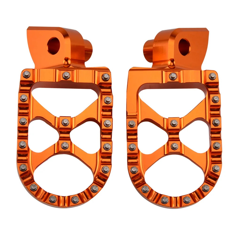 Мотоцикл MX широкие подножки педали для KTM SX SXF EXC EXCF XC XCF XCW XCFW 65 85 125 150 250 350 450 200