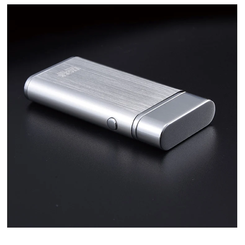 JIJU матовый USB Cross Dual Arc фонарь-зажигалка перезаряжаемая ветрозащитная Электронная зажигалка Прикуриватель двойной гром импульсный TW921