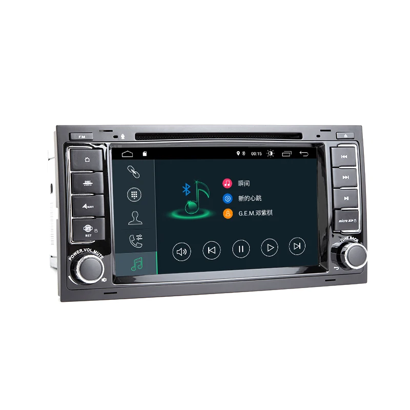 2 Din Android 9,0 Автомобильный мультимедийный плеер для VW/Volkswagen/Touareg/Transporter T5 2004-2011 Авторадио DVD Automotivo gps 2G ram