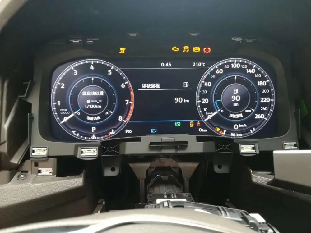 5CG 920 791 для VW Atlas Teramont Virtual Cockpit комбинированный инструмент ЖК-Спидометр Одометр элемент кластера