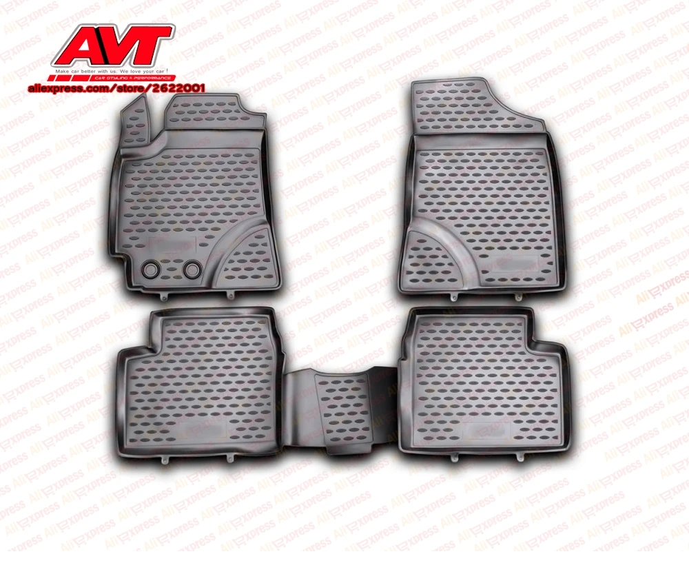 Коврики для Geely Emgrand EC7 2011~ полиуретановые коврики Нескользящие резиновые аксессуары для салона автомобиля Защита от грязи d