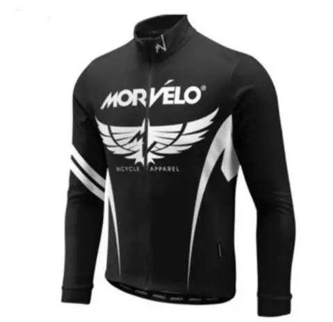 2018 весна/осень Morvelo классический Велоспорт Джерси для мужчин дорога велосипедная