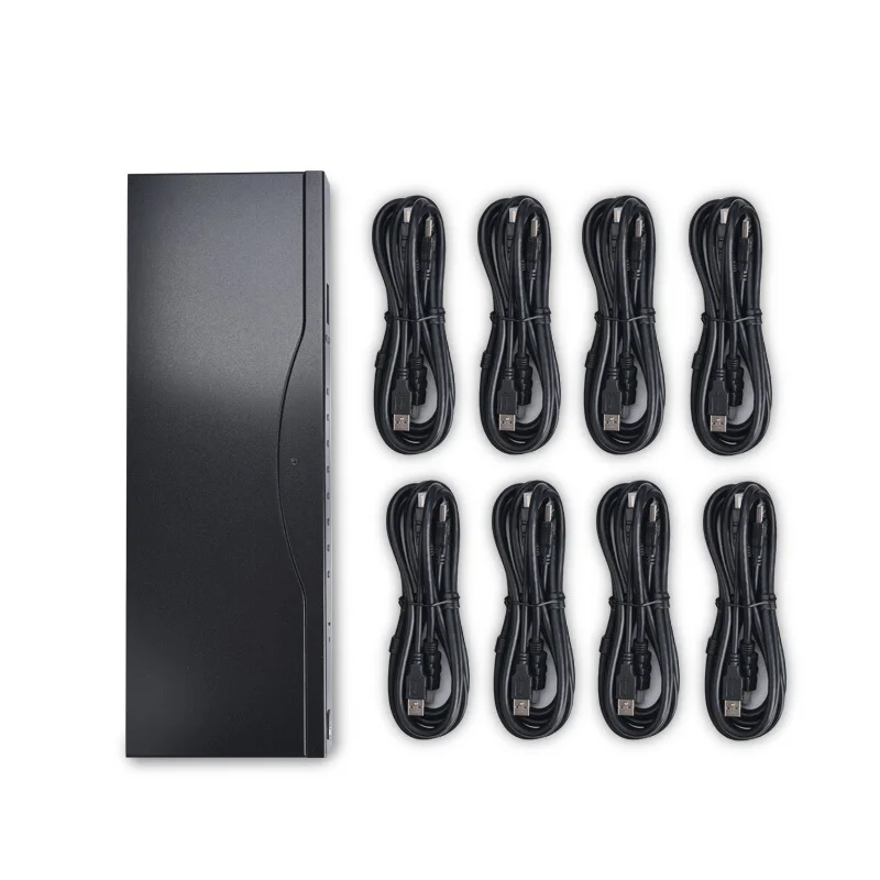 Квм-Консоль hdmi 8 в 1 выход HDMI Поддержка дистанционного управления Переключатель