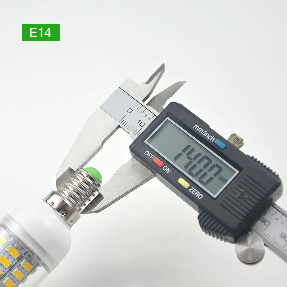 E14 E27 E14 светодиодный свет шкафа лампа 230 V 220 V ЕС Стандартный кухонная подставка лампы 24-72 светодиодный S настольная лампа для дома Лестницы коридор светодиодный свет - Цвет: E14