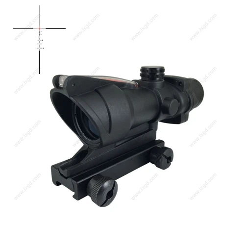Phantom прочный реплики ACOG 4X32 Оптическое зеленый Волокно прицел для Охота | Спорт и