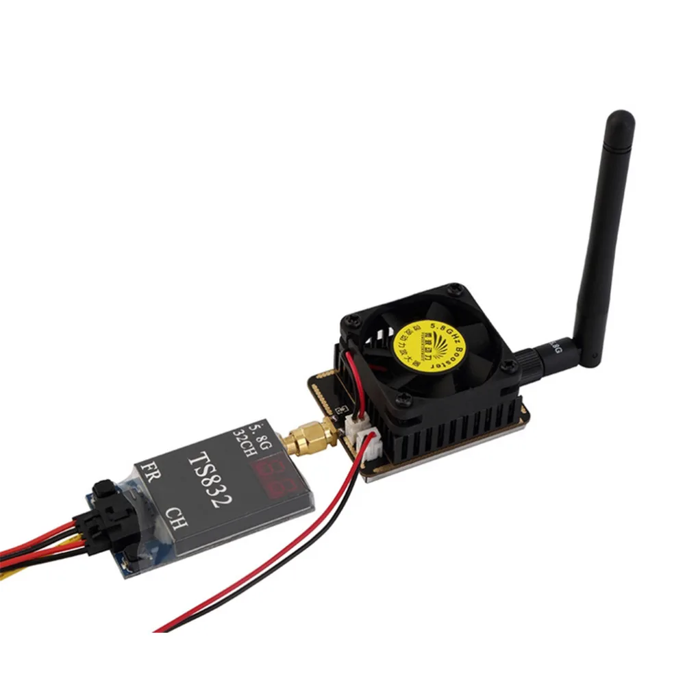 Усилитель мощности передатчика 5 8 ГГц 2500 мвт усилитель сигнала fpv с длинным