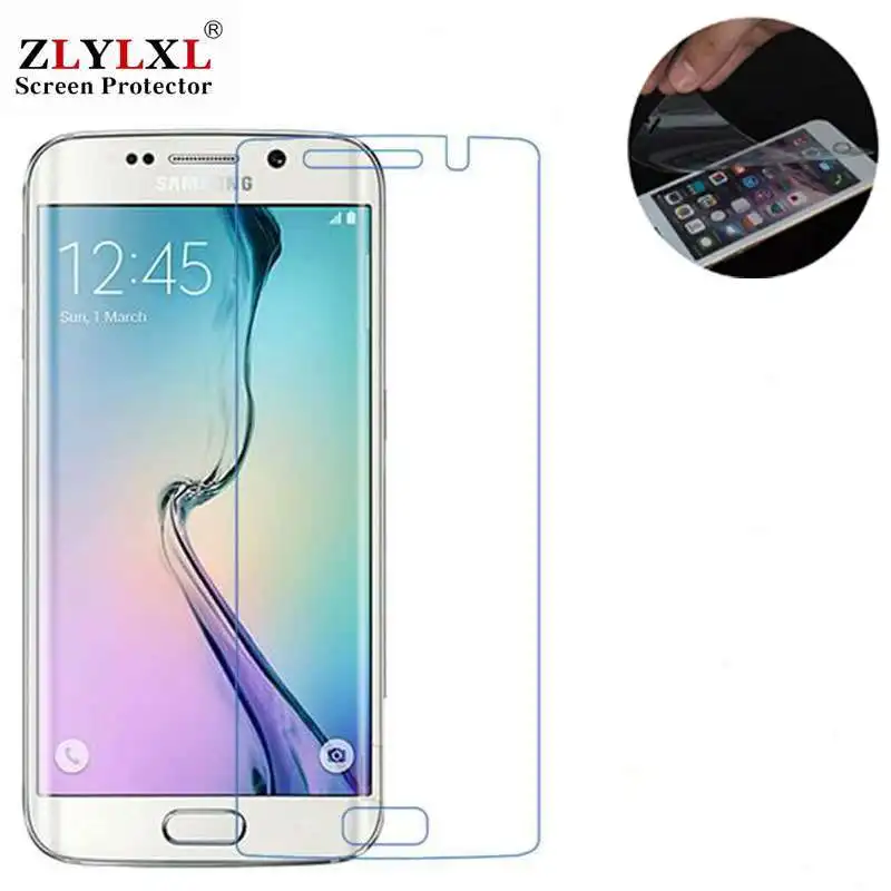 HD мягкая пленка для Samsung Galaxy S6 Edge plus G9250 Active SM G890 G920 S5230 S5260 Защитная экрана|Защитные