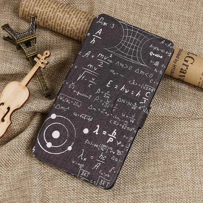 Equation Окрашенный Флип кожаный чехол для Fundas zte Blade V8 V7 Lite чехол для coque zte V7 Max A1 A2S A6 A2 L5 L7 Чехол-Бумажник для телефона - Цвет: Equation
