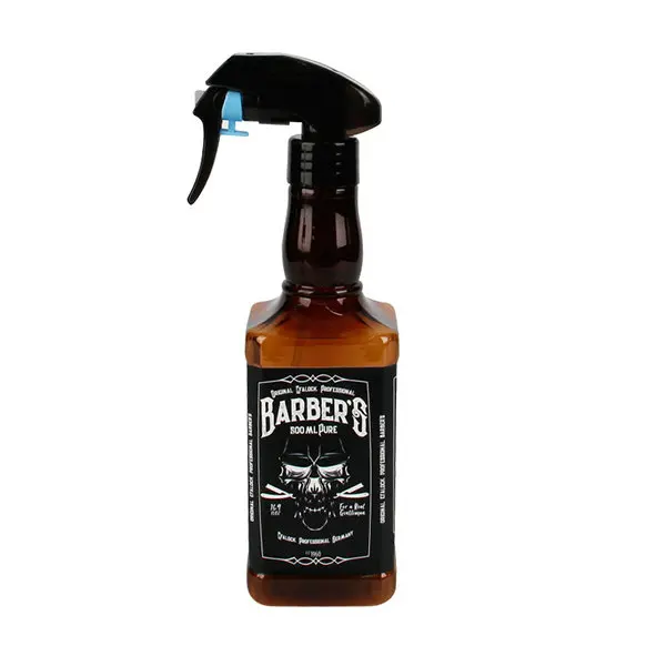 Spray Bottle 1pc Парикмахерский магазин Ретро Пластиковые парикмахерские воды спрей бутылка большой емкости жидкости многоразового распылителя влаги салон стрижка - Цвет: Spray Bottle 1pc