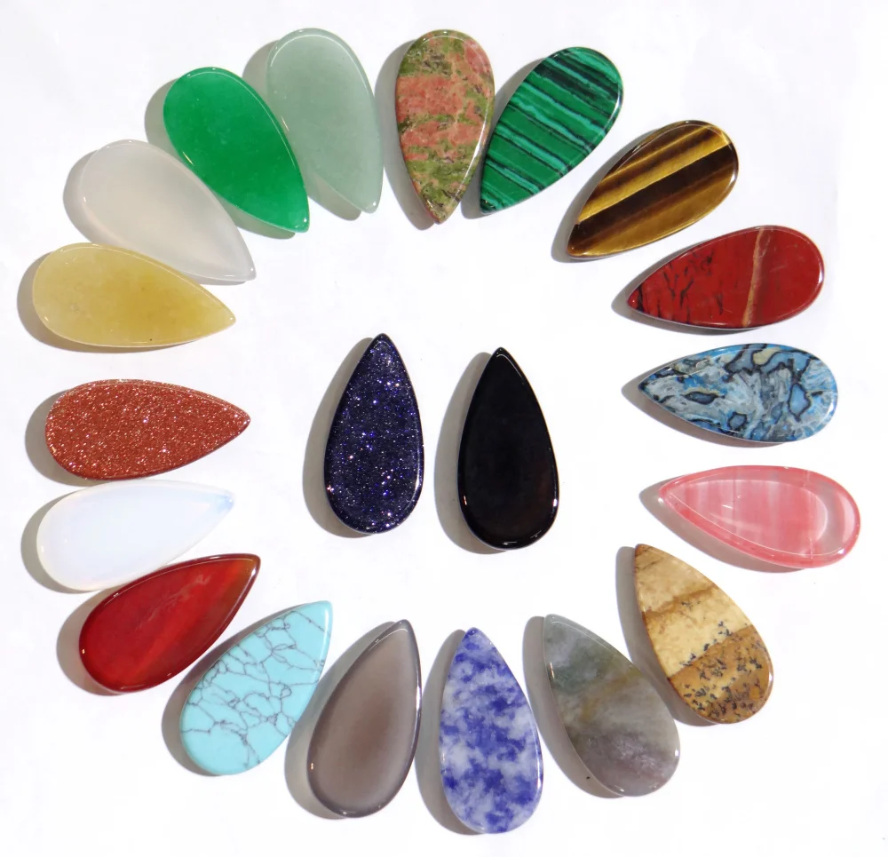 Подвеска из натурального камня бирюзы кварца 10 шт.|natural stone|natural stone lotstones lot |
