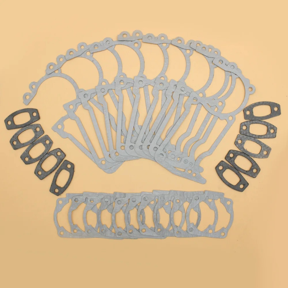 

Crankcase Cylinder Muffler Engine Gasket Kit Fit HUSQVARNA 50 51 55, 55 Rancher Chainsaw Motor Parts