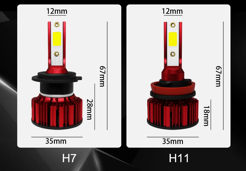 Roadsun Spotlight светодиодный H4 8000Lm автомобиля света COB Чип Авто Лампа H1 H8 фары 9005 HB3 6000 K 9006 HB4 H11 H7 светодиодный Лампа 12 V 80 Вт
