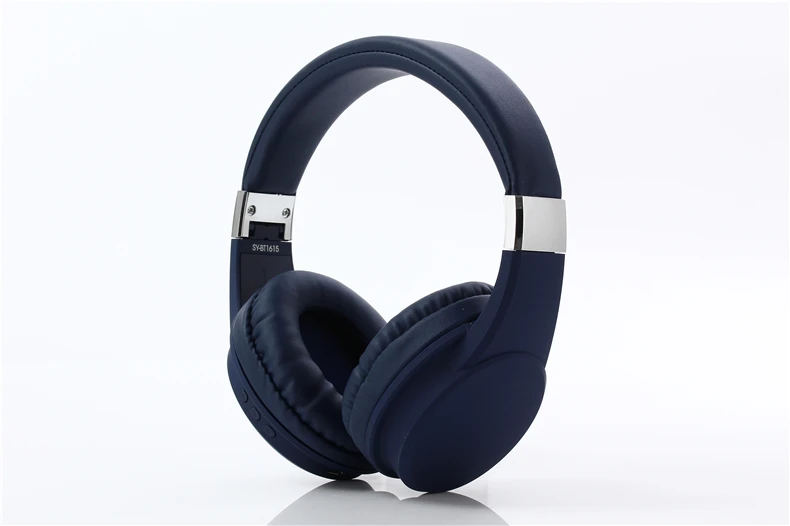 Беспроводные наушники шумоподавления шума стерео Bluetooth наушники, спортивные наушники, геймера auriculares Bluetooth для телефона портативных ПК - Цвет: blue