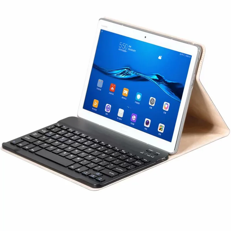 Кожаный чехол с клавиатурой Bluetooth для huawei MediaPad M3 Lite 10 BAH-W09 BAH-AL00 10,1 ''чехол для планшета huawei M3 lite 10
