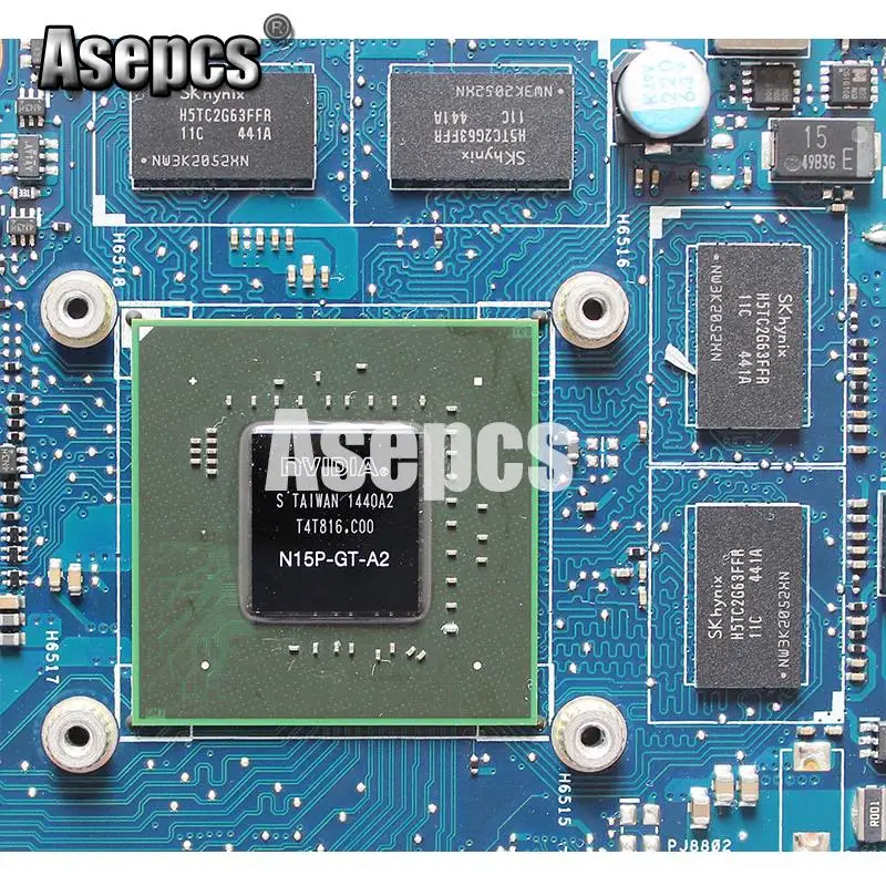 Asepcs N551JM материнская плата для ноутбука For Asus G551JM N551JW N551J N551 тест оригинальная I5 4200H