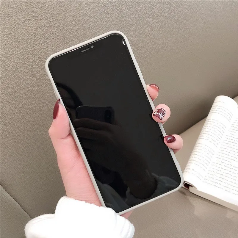 JIBAN милый медведь мультфильм чехол для iphone 8 plus X XR XS MAX 6 S 7 задняя крышка Мягкий ТПУ