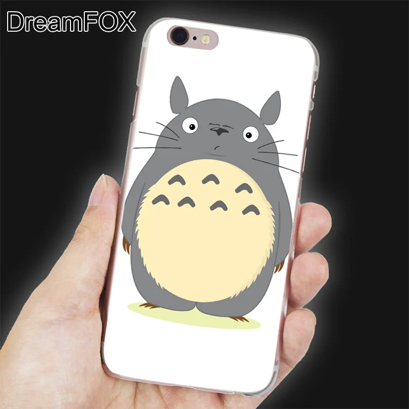 K015 Anime Chihiro Totoro Transparent Hard Thin Case Cover For Apple iPhone 11 Pro XR XS Max 8 X 7 6 6S Plus 5 5S SE 5C 4 4s |