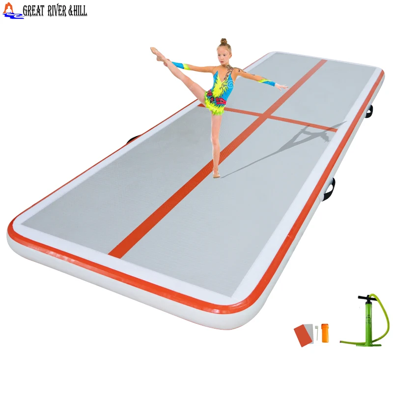 

10ft x3.3ft x4inch inflatable mat gymnastics for Home Use, Beach, Park and Water with