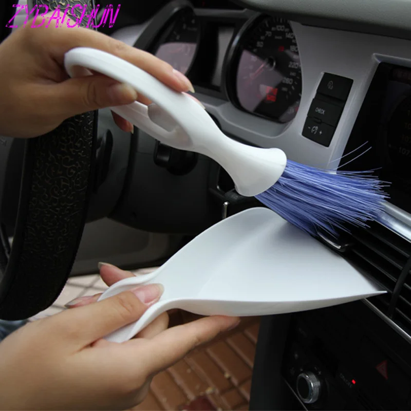 Щетка для чистки и вентиляции салона автомобиля щетка подлокотника Citroen Peugeot 206 207