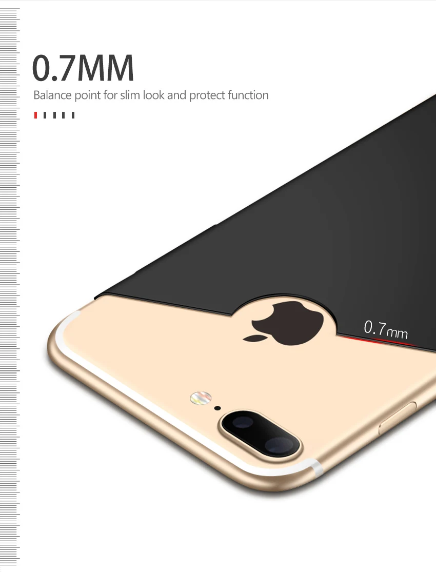 Чехол для iphone 8 plus MSVII Роскошный 360 полный защитный корпус чехол s coque Жесткий PC телефон задняя крышка для Apple iphone 7 plus 8 чехол
