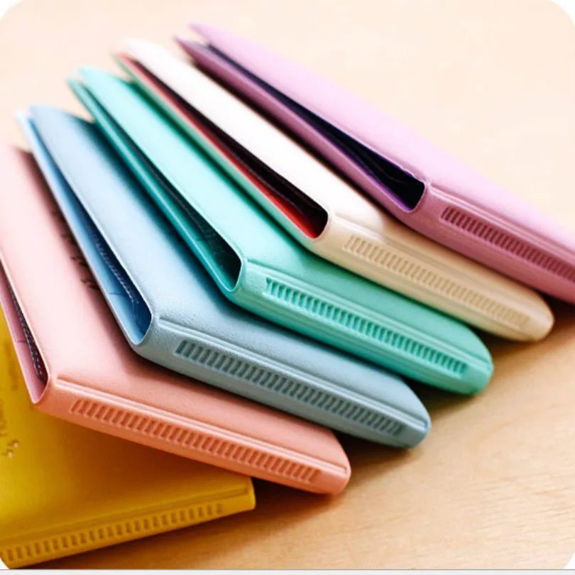 Симпатичные Maccaron комплекты карт ультратонкий персональный член банковских и