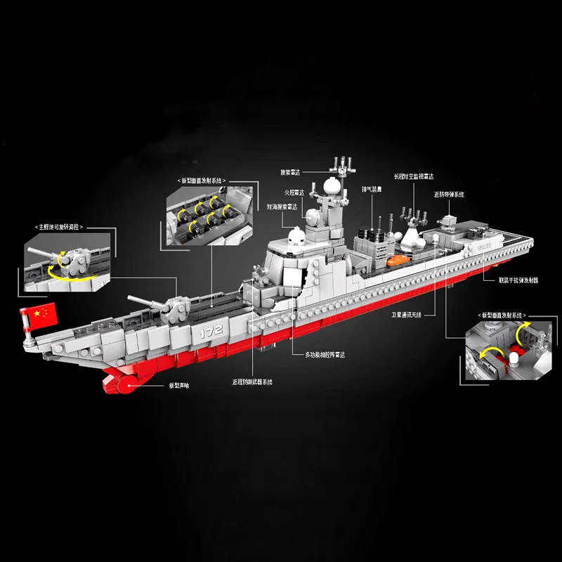 XINGBAO 06030 06029 06028 06020 военные комплекты Миссури набор линкоров строительные блоки