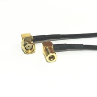 new modem coaxial cable rp sma male plug right angle switch smb female jack right angle rg174 cable 20cm 8 adapter rf jumper