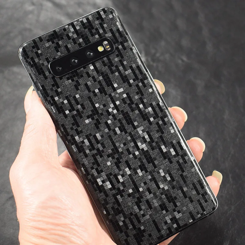 3D камуфляжная наклейка на заднюю панель телефона из крокодиловой змеиной кожи